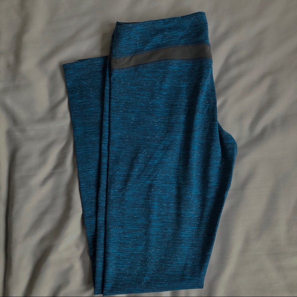 Tuff athletic teal exercise leggings